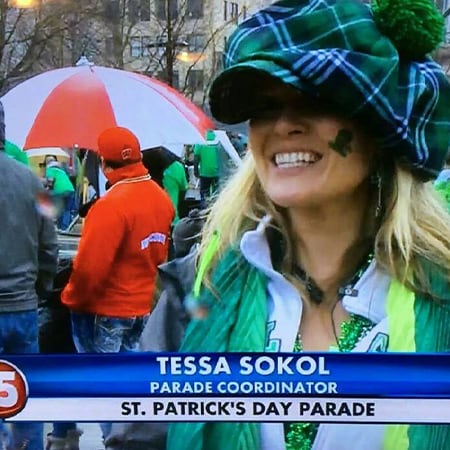 Dr. Sokol at St Patricks Day Parade